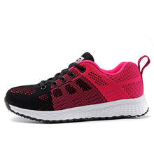 Charger l'image dans la galerie, Women Shoes 2019 White Sneakers For Women Breathable Walking Vulcanized Shoes Sport Flyknit Casual Shoes Flat Gym Tenis Feminino