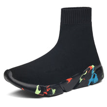 Charger l'image dans la galerie, Light High Top New Breathable Flying Socks Shoes Women Sports Elastic Socks Sneakers Woman Ladies Flat Running Walking Shoes