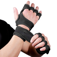 Charger l'image dans la galerie, Gym Gloves Weight Lifting Training Gloves Women Men Fitness Sports Body Building Gymnastics Grips Gym Hand Palm Protector