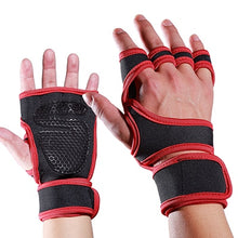 Charger l'image dans la galerie, Gym Gloves Weight Lifting Training Gloves Women Men Fitness Sports Body Building Gymnastics Grips Gym Hand Palm Protector