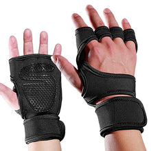 Charger l'image dans la galerie, Gym Gloves Weight Lifting Training Gloves Women Men Fitness Sports Body Building Gymnastics Grips Gym Hand Palm Protector