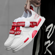 Charger l'image dans la galerie, Men's High Top Fashion Leather Sneakers Trend Hot Sale Comfortable Man Casual Shoes Outdoor Non-slip Breathable Men Shoes