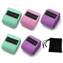 Charger l'image dans la galerie, Anti Slip Circle Hip Resistance Bands Training Expander Gym Yoga Pilates Leg Workout Elastic Rubber Bands Fitness Equipment