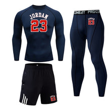 Charger l'image dans la galerie, Jordan 23 Compression Tights Running Clothing Men's Basketball Base layer Leggings training track suit Sports suit Gym joggers