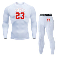 Charger l'image dans la galerie, Jordan 23 Compression Tights Running Clothing Men's Basketball Base layer Leggings training track suit Sports suit Gym joggers