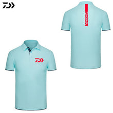Charger l'image dans la galerie, Daiwa Tshirt Brand New Fishing Polo Tee Quick Dry Breathable Sports Outdoor Men Clothing Fishing Short Sleeve Top Fishing Tshirt