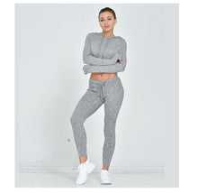 Charger l'image dans la galerie, Women Gym Yoga SetWomen Yoga Sets Gym Elastic Running Sport Suit Fitness Clothing Workout Sport Wear 2Pcs/set Sports Bra+Pant