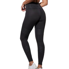 Charger l'image dans la galerie, High Waist Women Yoga Pants Push Up Breathable Fitness Sports Leggings Running Tights Sportswear Slim Gym Clothing Female Gray