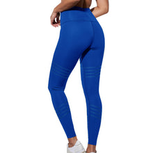 Charger l'image dans la galerie, High Waist Women Yoga Pants Push Up Breathable Fitness Sports Leggings Running Tights Sportswear Slim Gym Clothing Female Gray