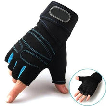 Charger l'image dans la galerie, Gym Gloves Heavyweight Sports Exercise Gloves for Building Weight Sport Body Training #3 Fiting Fitness Gloves Cycling Lifting
