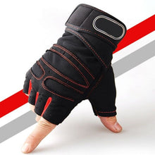 Charger l'image dans la galerie, Gym Gloves Heavyweight Sports Exercise Gloves for Building Weight Sport Body Training #3 Fiting Fitness Gloves Cycling Lifting