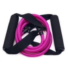 Charger l'image dans la galerie, 120cm Elastic Resistance Bands Yoga Pull Rope Fitness Workout Sports Bands Yoga Rubber Tensile Pull Rope Expander Gum elastica S