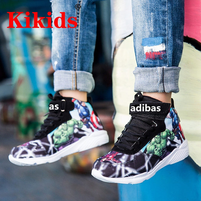 2020 Kids Casuals Shoes For Boys Basketball Shoe Running Baby Casual Children Avenger Sports Boot Sneakers Cartoon Kid Shoes