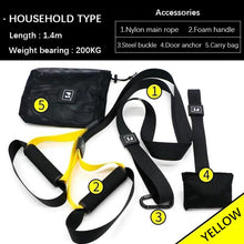 Charger l'image dans la galerie, Suspension Exercise Resistance Bands Hanging Belt Crossfit Pull Rope Men Women Strength Workout Straps Suspension Trainer