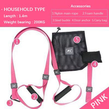 Charger l'image dans la galerie, Suspension Exercise Resistance Bands Hanging Belt Crossfit Pull Rope Men Women Strength Workout Straps Suspension Trainer
