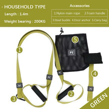 Charger l'image dans la galerie, Suspension Exercise Resistance Bands Hanging Belt Crossfit Pull Rope Men Women Strength Workout Straps Suspension Trainer