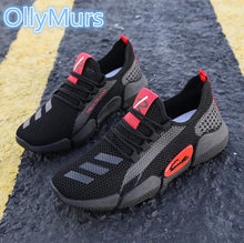 Charger l'image dans la galerie, Hot Sale Four Seasons Running Shoes Men Lace-up Athletic Trainers Zapatillas Sports Shoes Men Outdoor Walking Sneakers