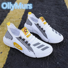 Charger l'image dans la galerie, Hot Sale Four Seasons Running Shoes Men Lace-up Athletic Trainers Zapatillas Sports Shoes Men Outdoor Walking Sneakers