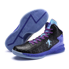 Charger l'image dans la galerie, Man High-top Jordan Basketball Shoes Men's Cushioning Light Basketball Sneakers Anti-skid Breathable Outdoor Sports Jordan Shoes