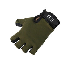 Charger l'image dans la galerie, SPORTSHUB Anti-skid Half Finger Gym Gloves Body Building Training Wrist Glove for Dumbbell Fitness Exercise Weightlifting NR0119