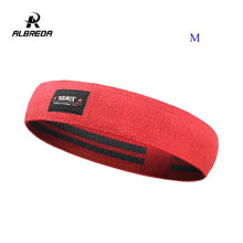 Charger l'image dans la galerie, ALBREDA Men&amp;women Hip Resistance Bands Booty Leg Exercise Elastic Bands For gym Yoga Stretching Training Fitness Workout FE347