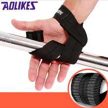 Charger l'image dans la galerie, 1 Pair Weight Lifting Hand Wrist Belt Protection Body Building Grip Strap Brace Band Gym Straps Weight Lifting Handwraps