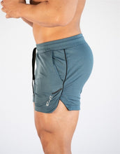 Charger l'image dans la galerie, GITF Mens Gym Training Shorts Men Sports Casual Clothing Fitness Workout Running Grid quick-drying compression Shorts Athletics