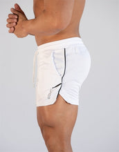 Charger l'image dans la galerie, GITF Mens Gym Training Shorts Men Sports Casual Clothing Fitness Workout Running Grid quick-drying compression Shorts Athletics
