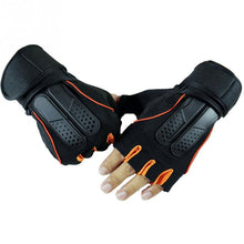 Charger l'image dans la galerie, Gym Body Building Training Sports WeightLifting Gloves For Men And Women Fitness Exercise Half Finger Gloves