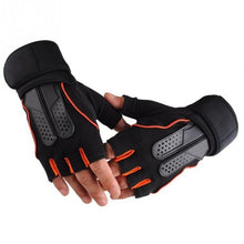 Charger l'image dans la galerie, Gym Body Building Training Sports WeightLifting Gloves For Men And Women Fitness Exercise Half Finger Gloves