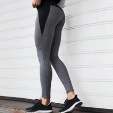 Charger l'image dans la galerie, High Waist Women Yoga Pants Push Up Breathable Fitness Sports Leggings Running Tights Sportswear Slim Gym Clothing Female Gray