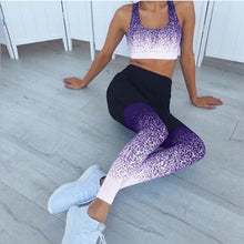 Charger l'image dans la galerie, Chinese Style Printed Yoga Pants Women Sports Clothing Sport leggings Fitness Yoga Running Tights Sport Pants Compression Tights